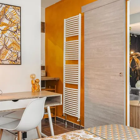 Jungle Saintaise - Coeur De Ville, Calme, Tv 4k, Fibre, Netflix, Parking Surveille Qpark 150m شقة *