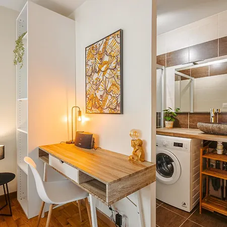 Jungle Saintaise - Coeur De Ville, Calme, Tv 4k, Fibre, Netflix, Parking Surveille Qpark 150m *